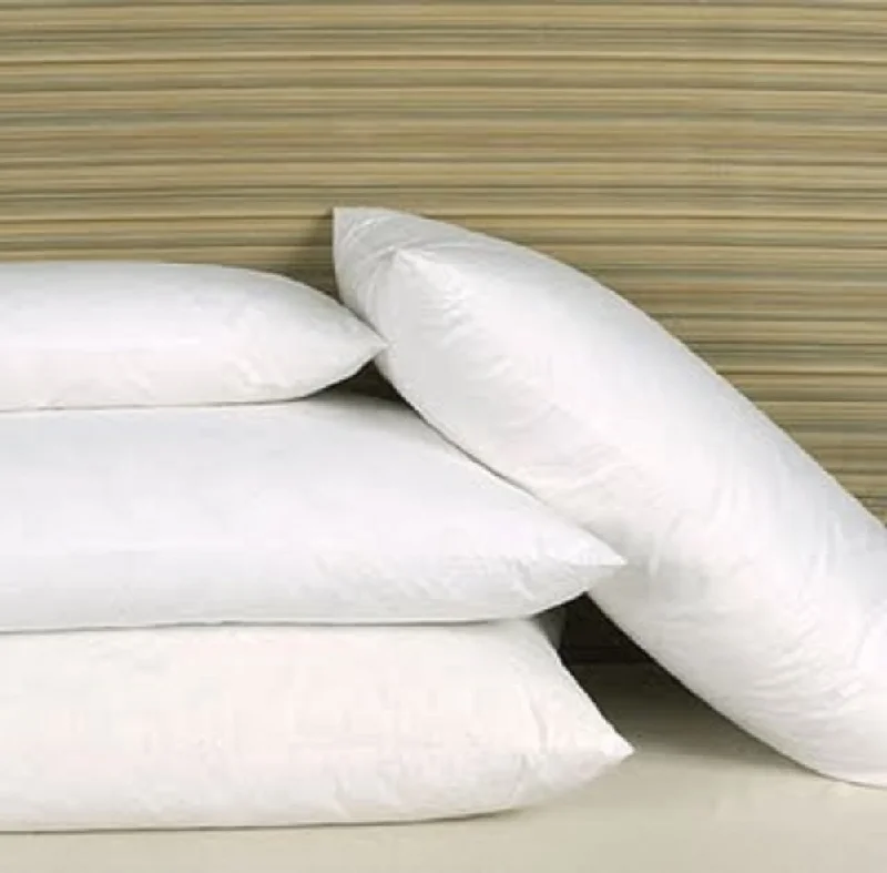 Cloud Nine Comforts 90/10 White Goose Feather & Down Pillow | Medium Support