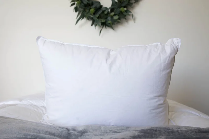 Down Etc. Luxury Goose Down Pillow | Medium Support