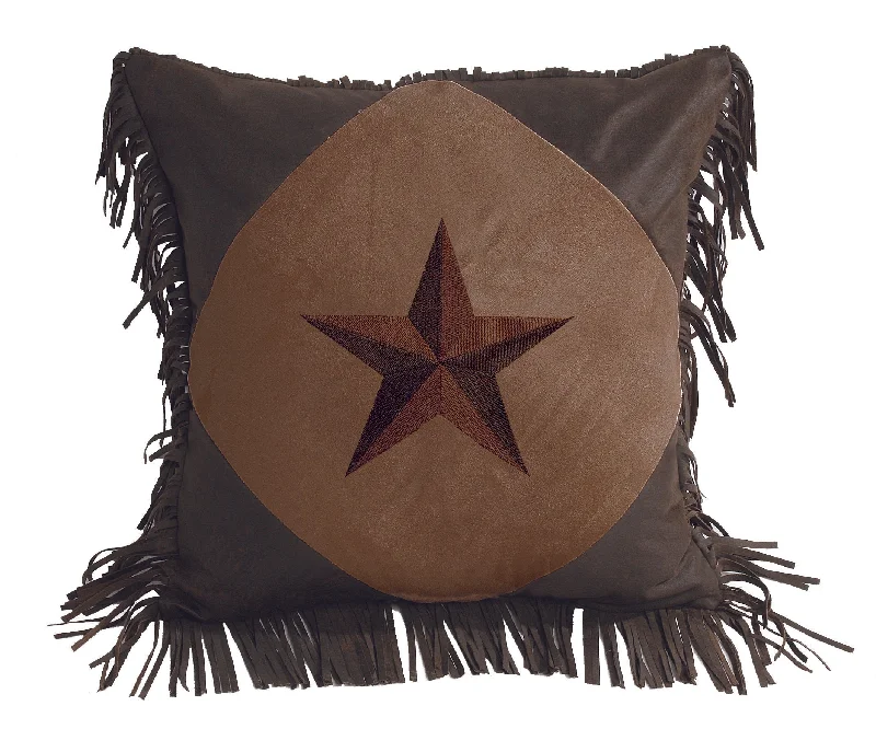 HiEnd Accents Diamond Shape Star Pillow