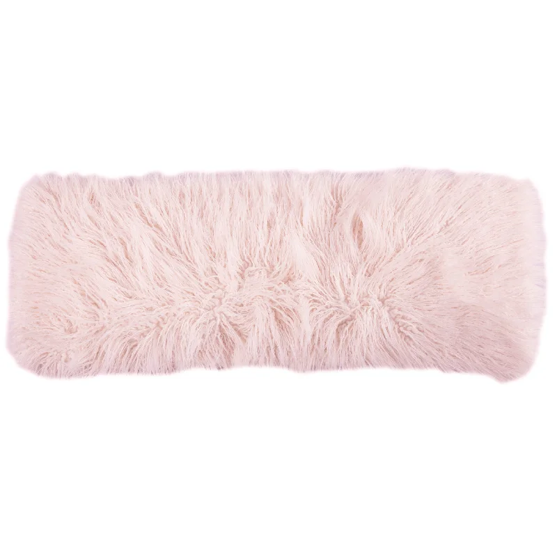 HiEnd Accents Mongolian Fur Pillow