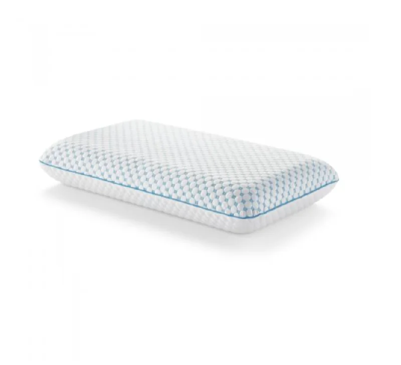 Malouf HyperChill™ Technology Gel Memory Foam Pillow + Reversible Cooling Cover