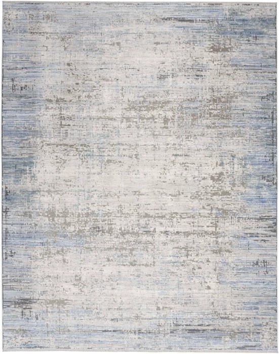 Abstract Hues ABH02 Blue/Grey Rug