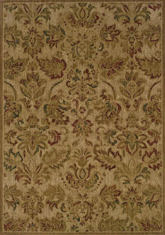 Allure 57B Beige/ Green Rug