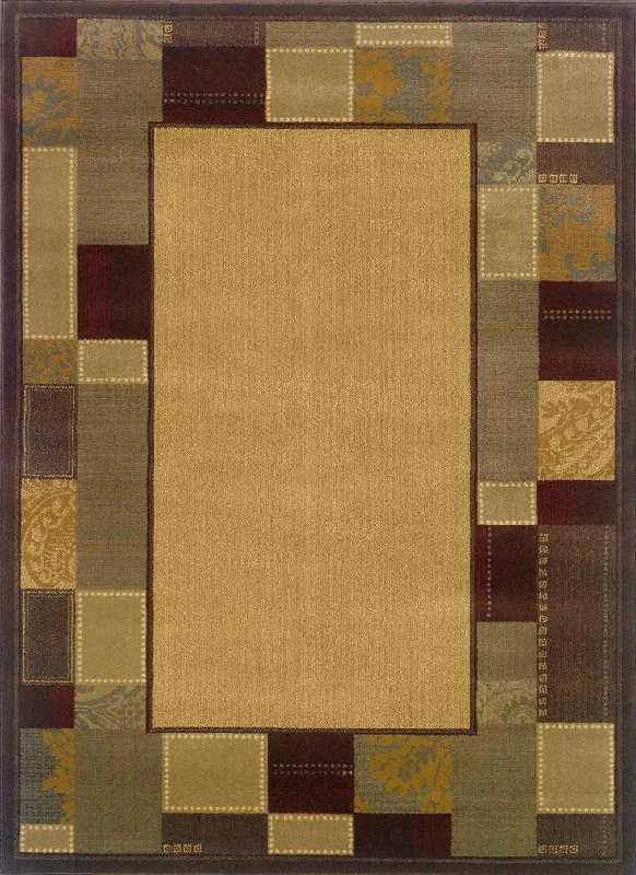 Amelia 6993Y Beige/ Brown Rug