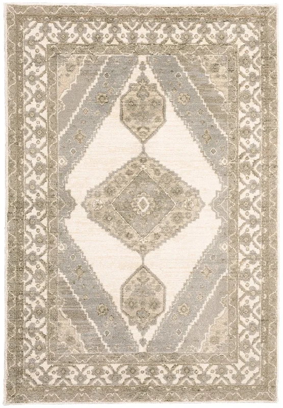 Andorra 298C Beige/Ivory Rug