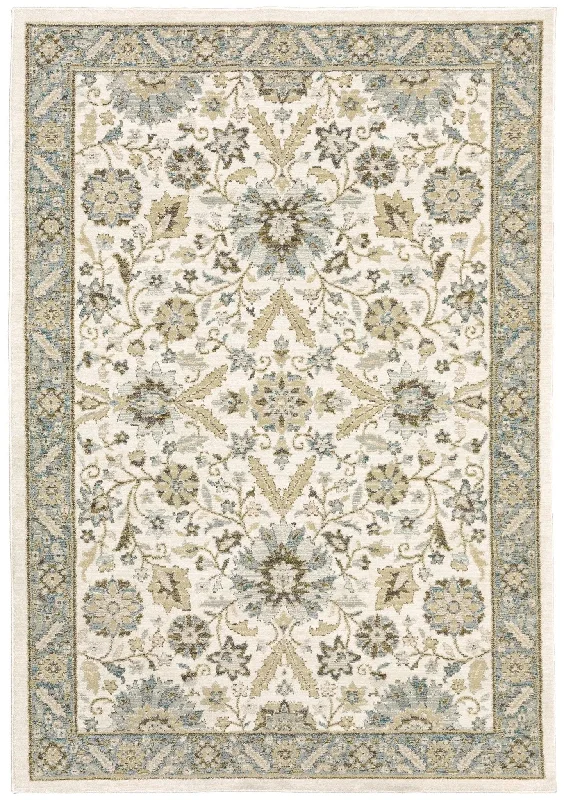 Andorra 8918I Stone/Ivory Rug