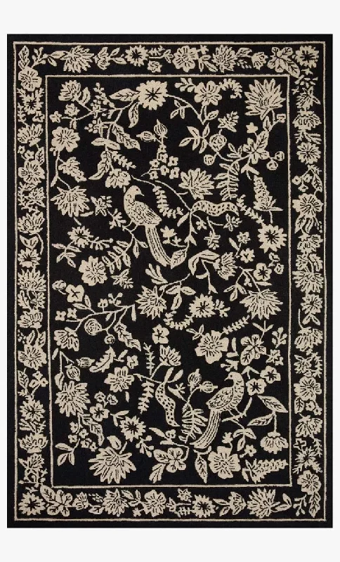 Arboretum ARB-01 Black Rug