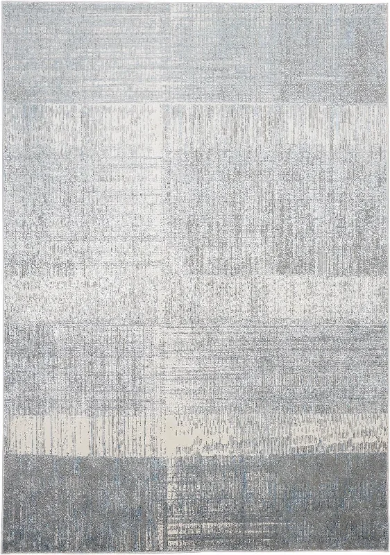 Azure AZR3413F White/Grey Rug