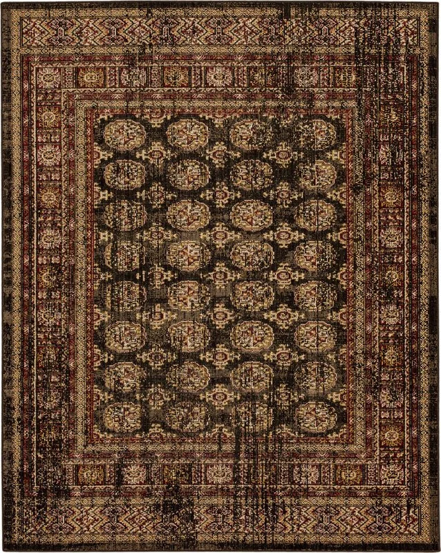 Bedouin 92596 90097 Masrik Charcoal Rug