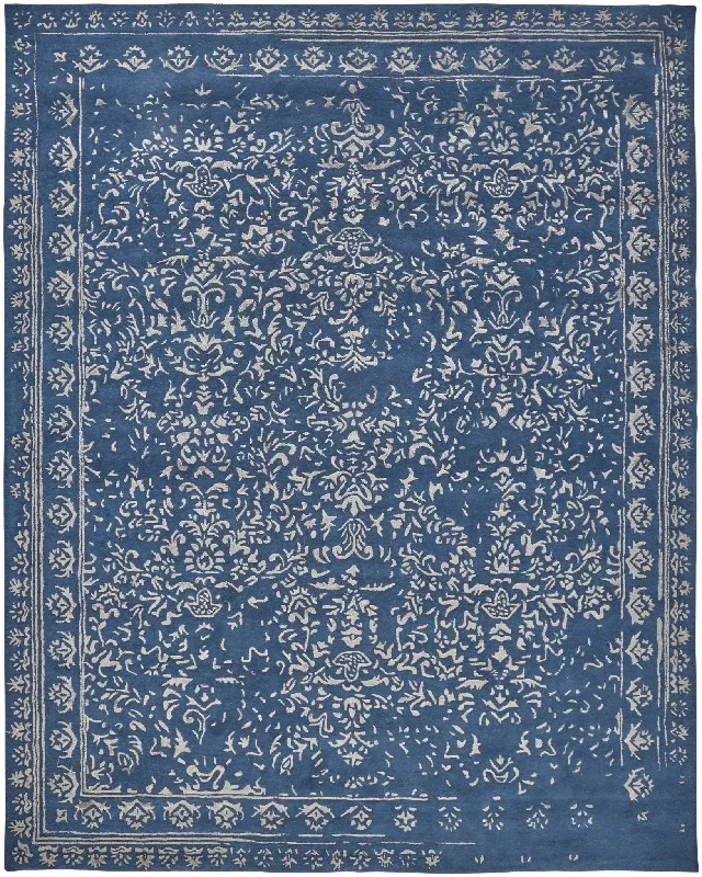 Bella 9698014F Blue/Silver Rug