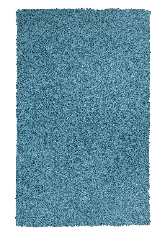 Bliss 1577 Shag Highlighter Blue Rug