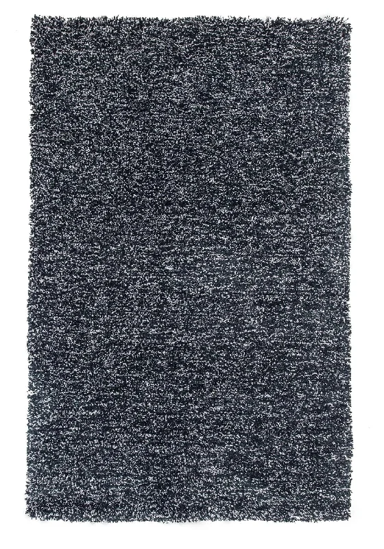 Bliss 1583 Shag Black Heather Rug