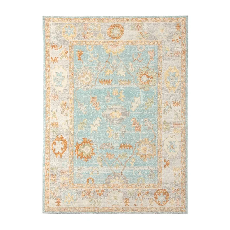 Bohemian BHM-3 Aqua Rug