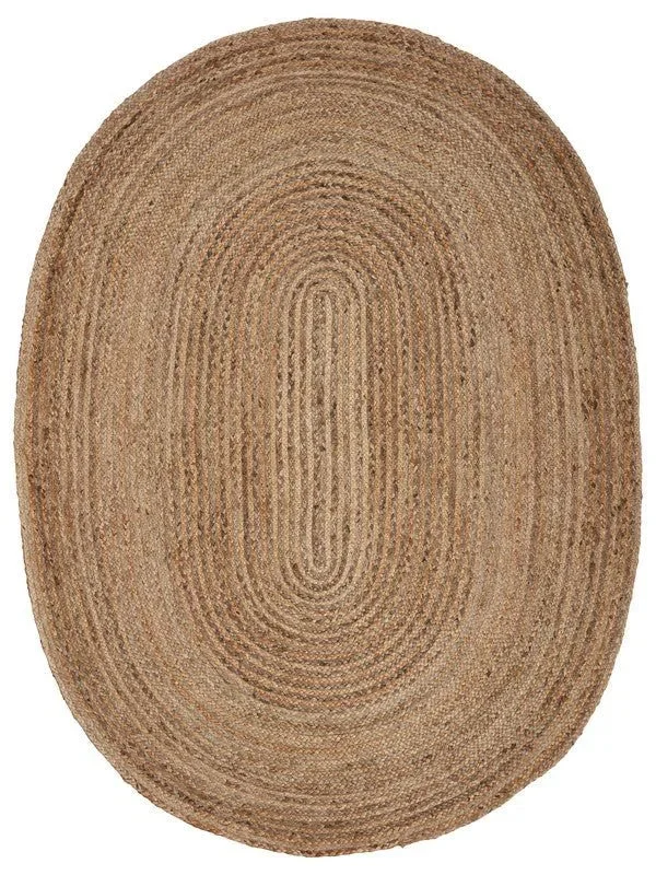 Boutique Jute 12036NGY Natural/Grey Rug