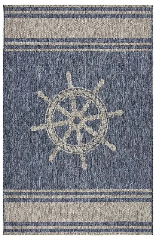 Captiva 81025NVG Navy/Grey Rug