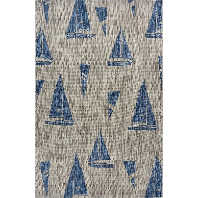 Catalina LR81502 Gray/Navy Rug