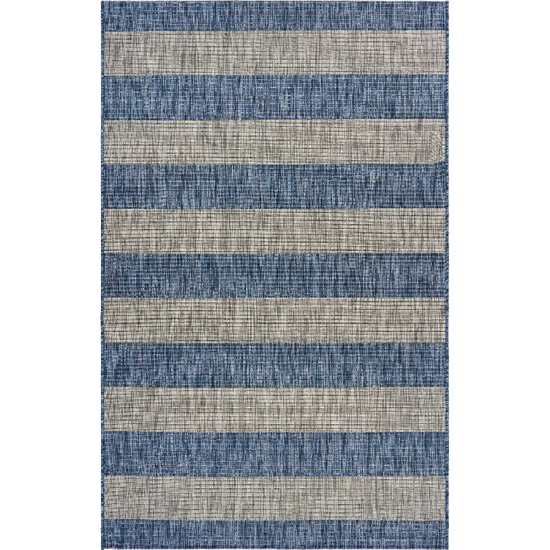 Catalina LR81504 Navy/Gray Rug