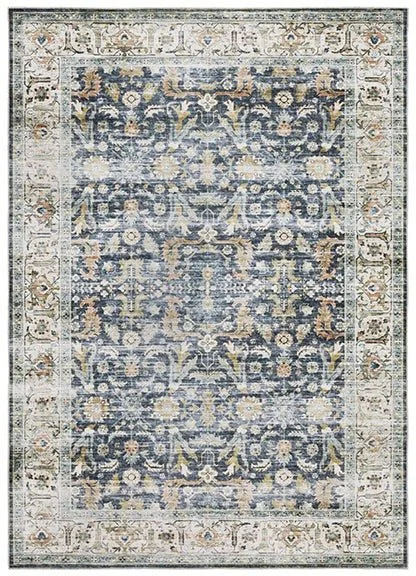 Charleston CHA05 Gold/Blue Rug