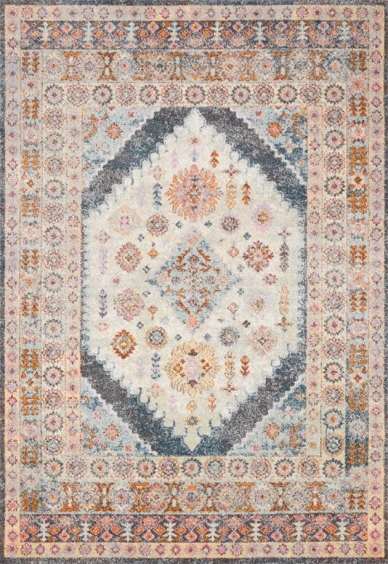 Clara CLA-07 Pebble/Fiesta Rug