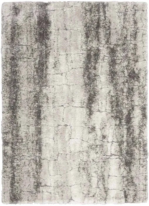 Dreamy Shag DRS01 Ivory/Charcoal Rug