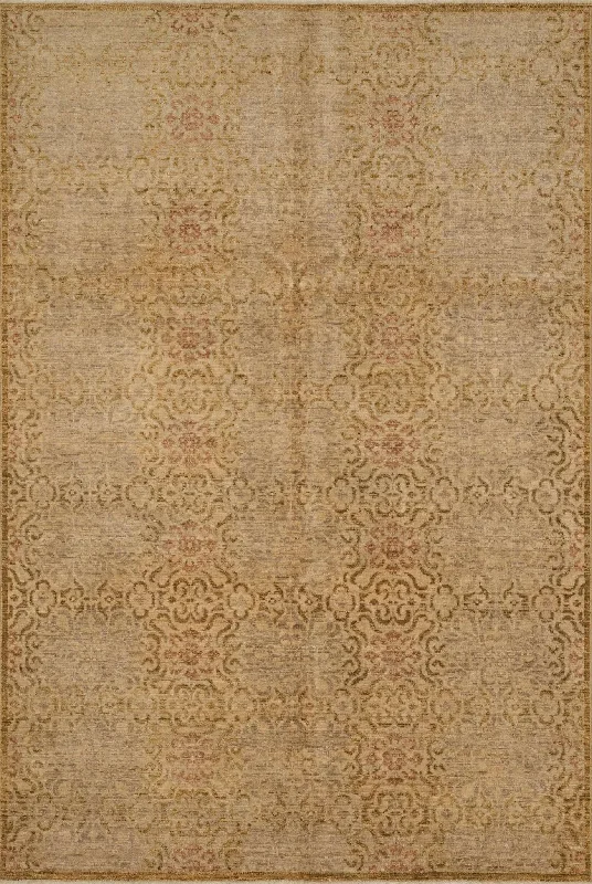 Essex EQ-02 Antique Beige / Brown Rug