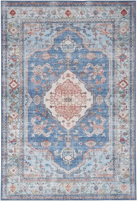 Fulton FUL11 Blue Area Rug