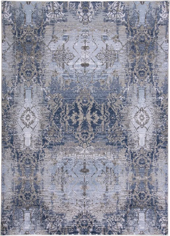 Gaspar 7873834F Blue/Grey Rug