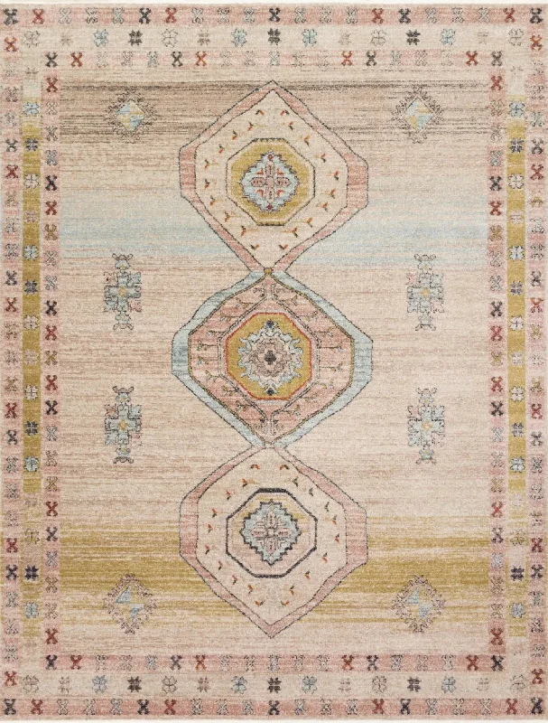 Graham by Magnolia Home GRA-04 Antique Ivory/Multi Rug