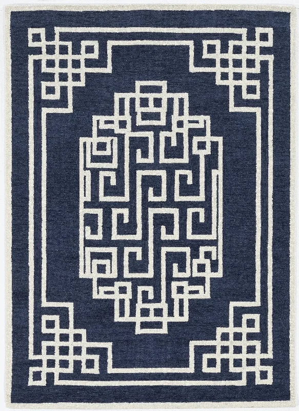 Gramercy 1613 Maysville Navy Ivory Rug