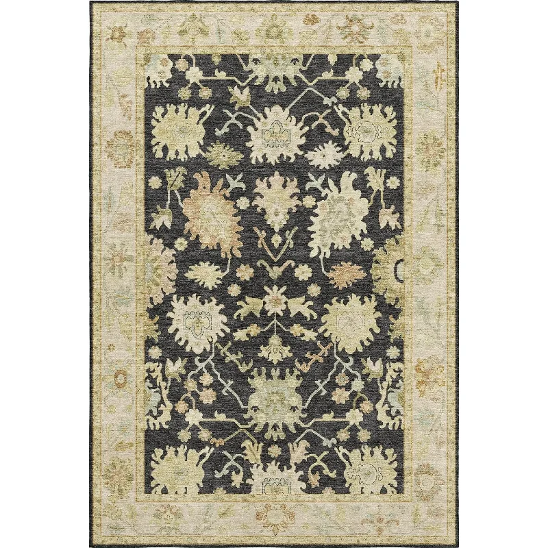 Hatay HY2 Black Rug