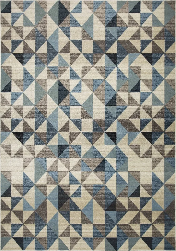 Heritage 9365 Scope Blue Rug