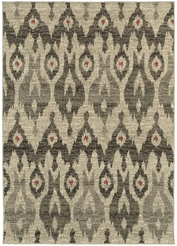 Highlands 6301e Ivory/ Grey Rug