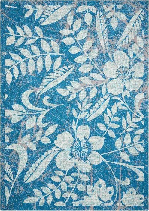 Home & Garden RS108 Blue Rug