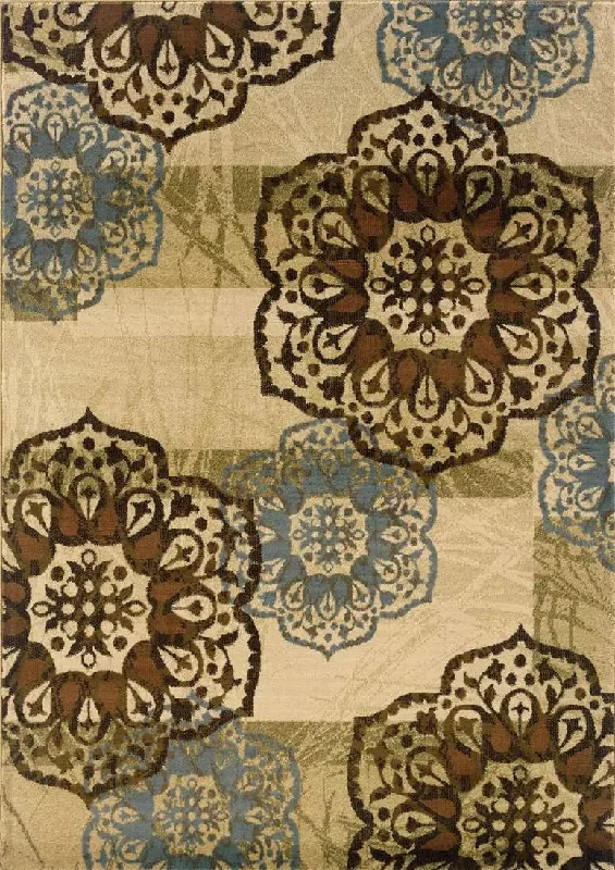 Hudson 2797C Beige Blue Rug