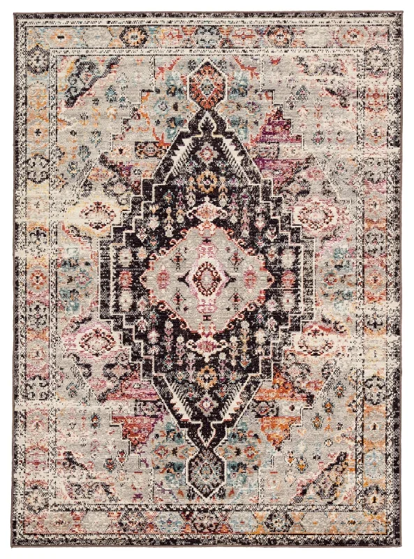 Indie IDE01 Brown/Pink Rug