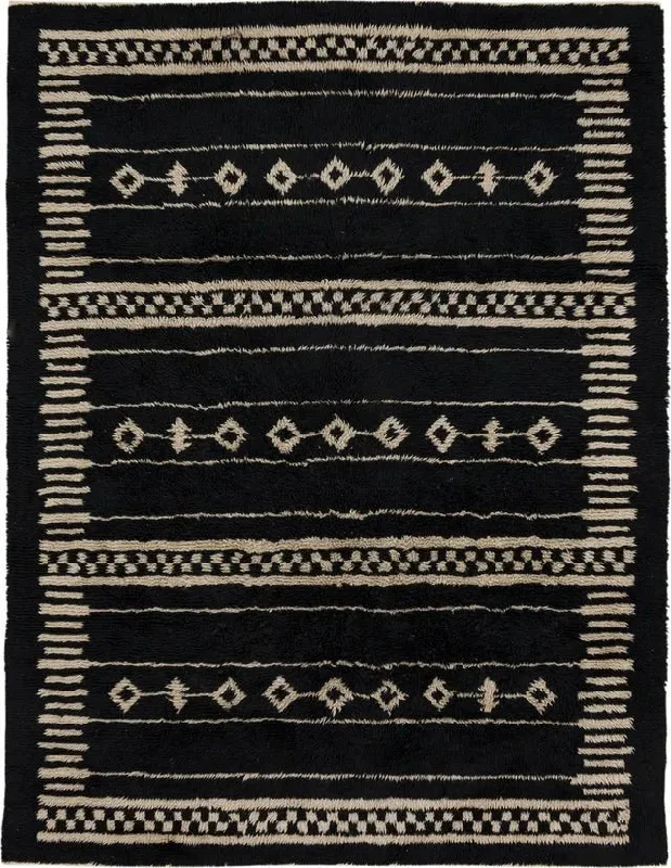 Kasbah R1101 248 Agadir Charcoal Rug