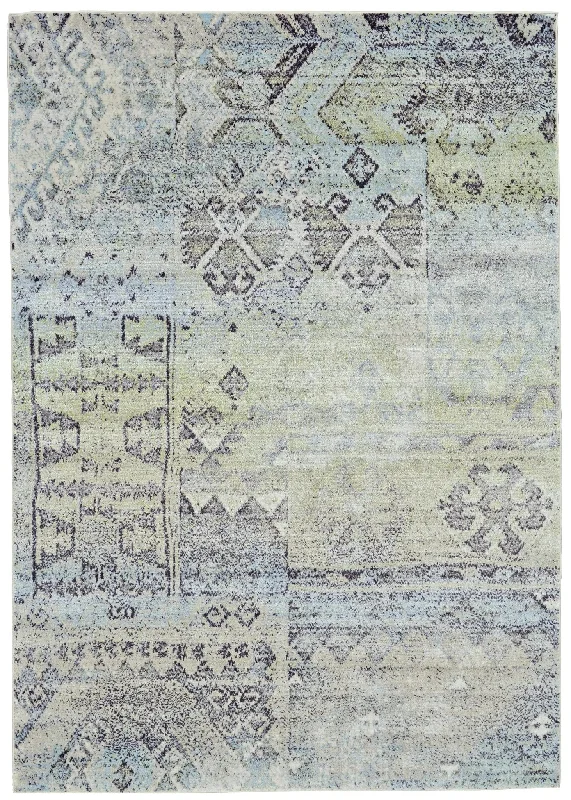 Katari 6613376F Mint/Taupe Rug