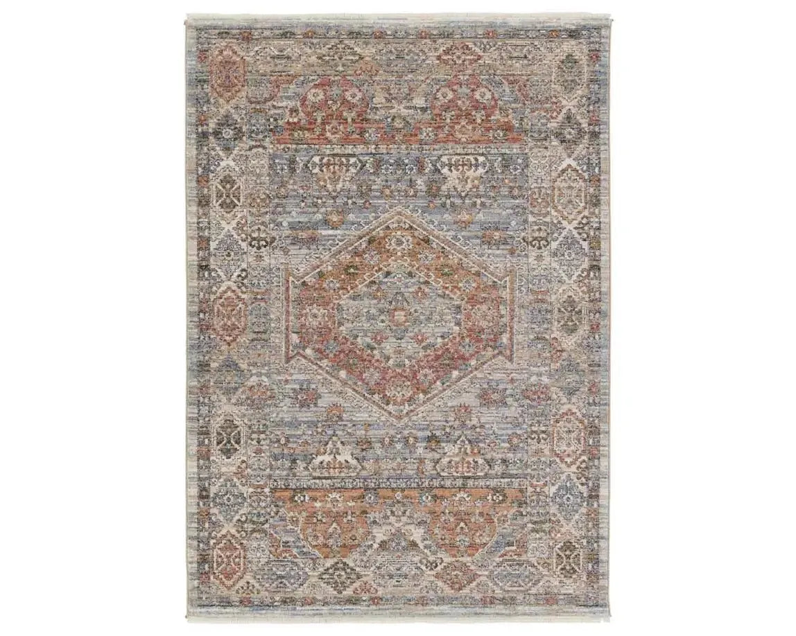 Lark LAR02 Red/Blue Rug