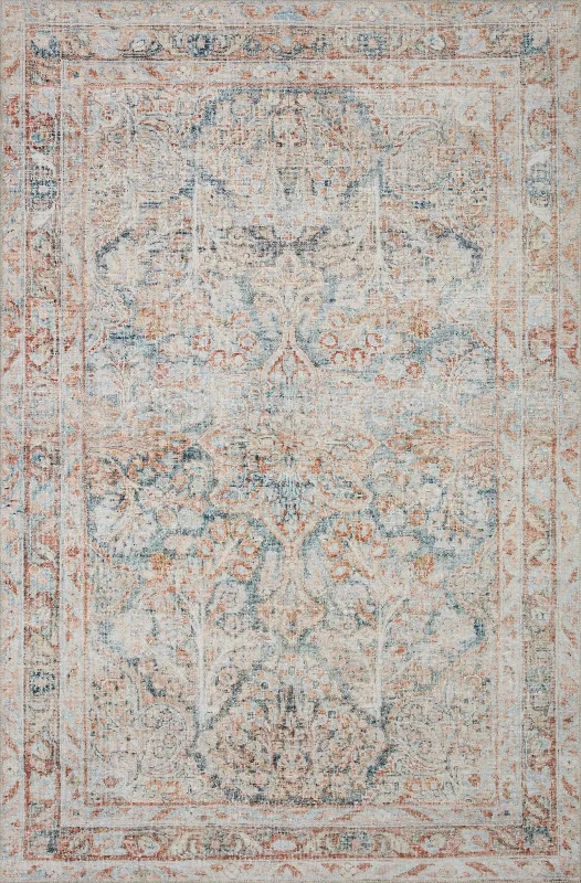 Lenna By Magnolia Home LEA-02 Ocean/Apricot Rug