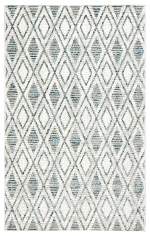 Lumen LUM02 Blue/White Rug