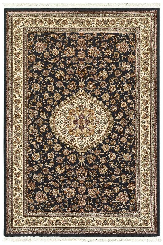 Masterpiece 33B Black/ Ivory Rug