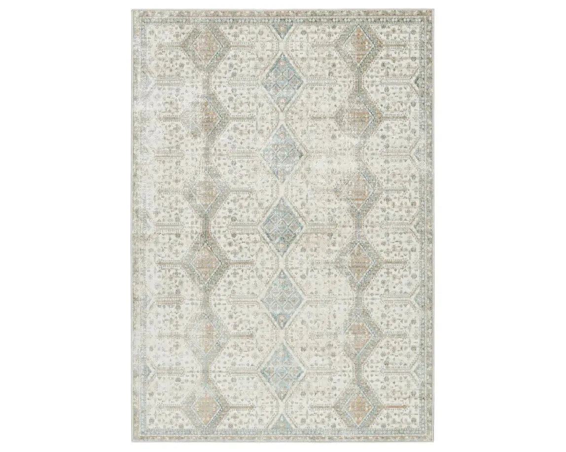 Melo MEL05 Ivory/Grey Rug