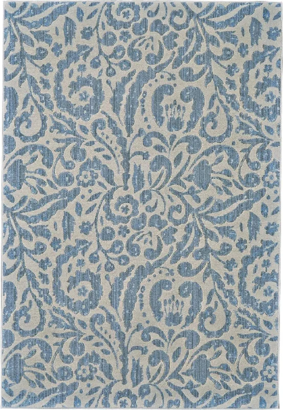 Milton 6533473F Blue/Ivory Rug