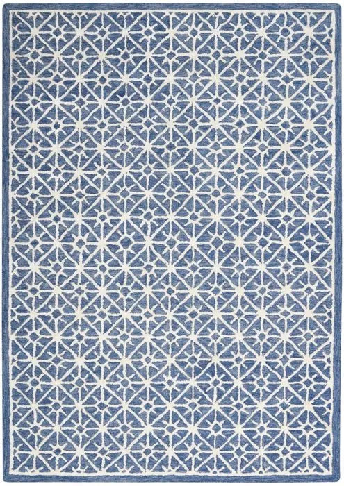 Nicole Curtis Series 2 SR201 Blue Rug