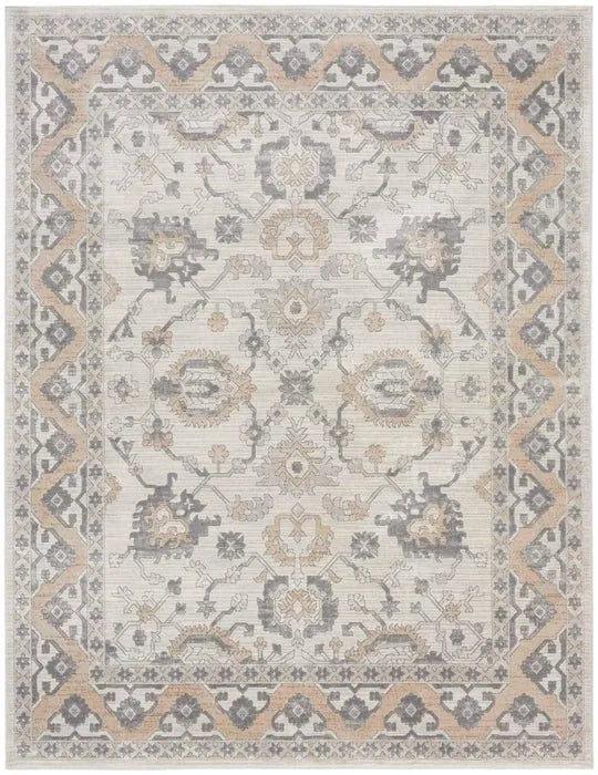 Nicole Curtis Series 4 SR401 Cream/Grey Rug