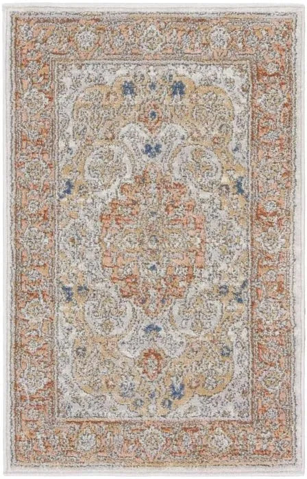 Nicole Curtis Series 4 SR404 Ivory/Multi Rug