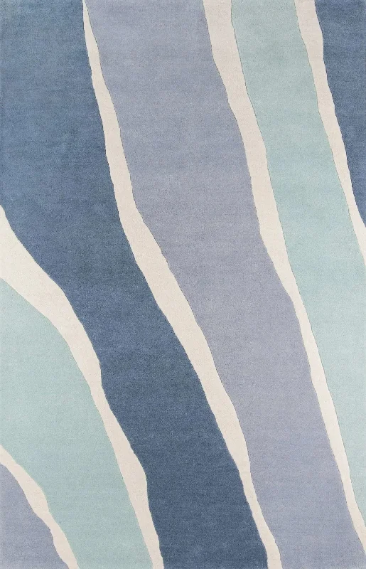 Novogratz Delmar DEL-4 Blue Rug