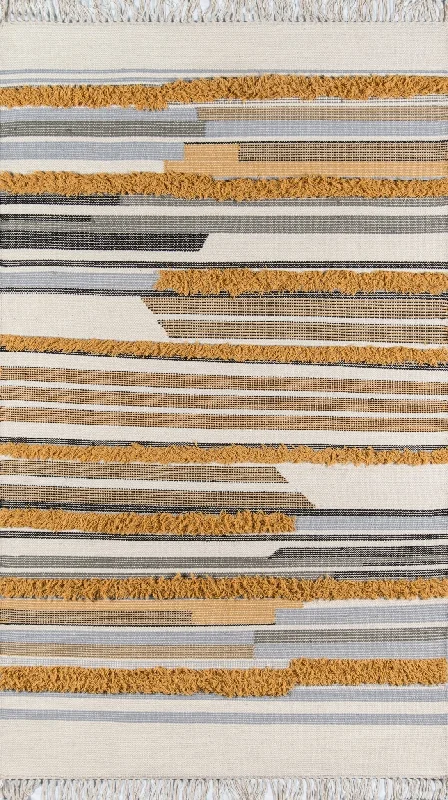 Novogratz Indio IND-6 Mustard Rug