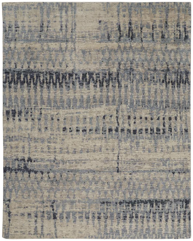 Palomar PAL6631F Blue/Tan Rug