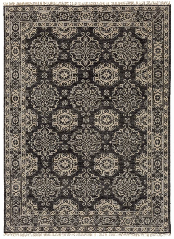 Paradigm RG144 4575 Camille Black Rug